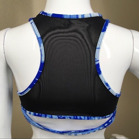 Tie-Dye Mesh Sports Bra (D14) - Picture 3 of 8